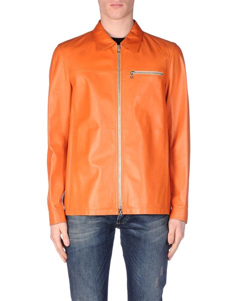 prada jacke orange braun|prada jacket.